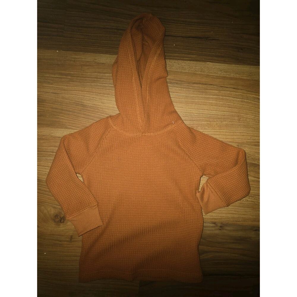 Jumping Beans Waffle Knit Hoodie Sweatshirt Boys Size 2t Long Sleeve 7163 - Picture 1 of 4